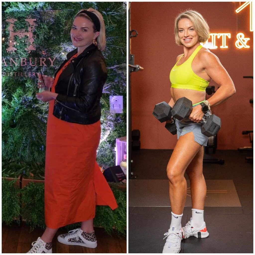 I went from a size 16 to a size eight by swapping wine for weight training