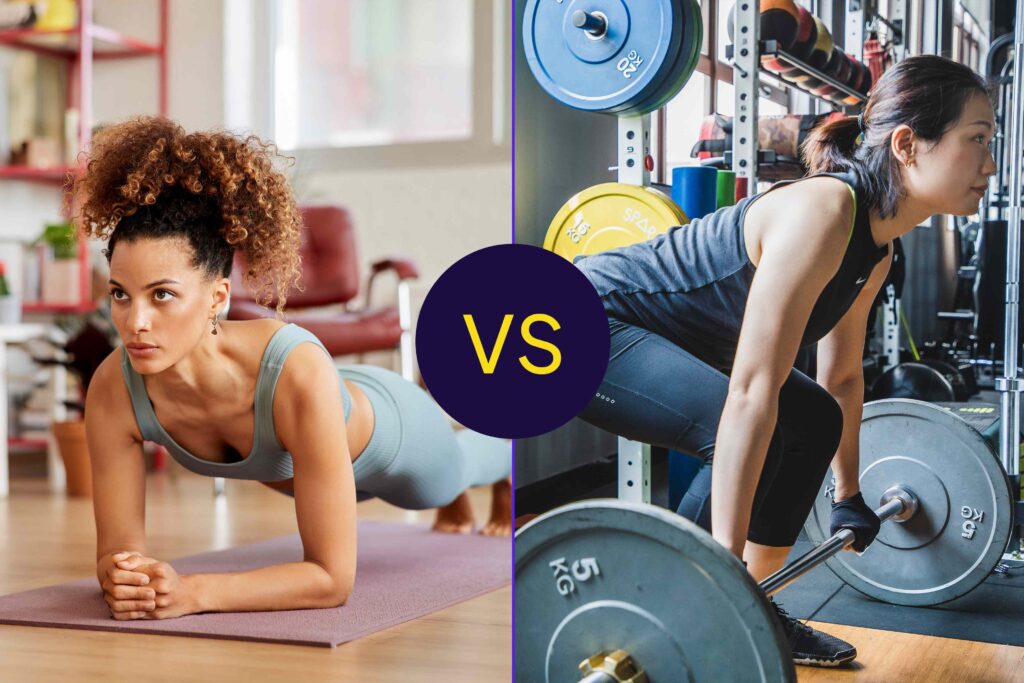Which is more effective for strengthening muscles?