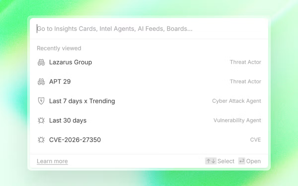 Navigate Feedly faster with Go To