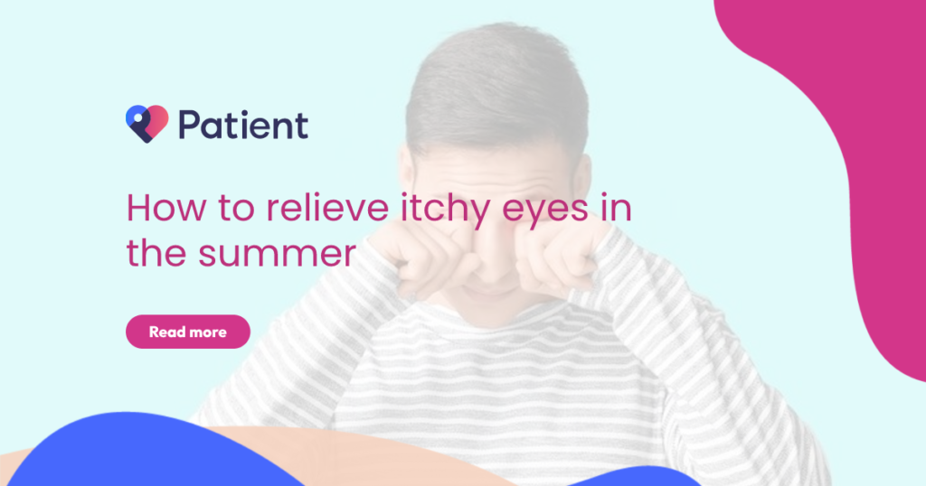 How to get relief from itching eyes in summer?