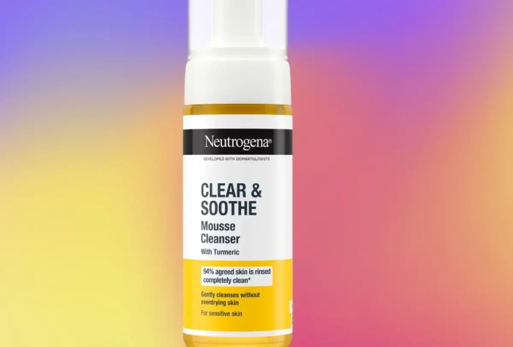 Neutrogena Soothing Clear Mousse Cleanser Turmeric Review